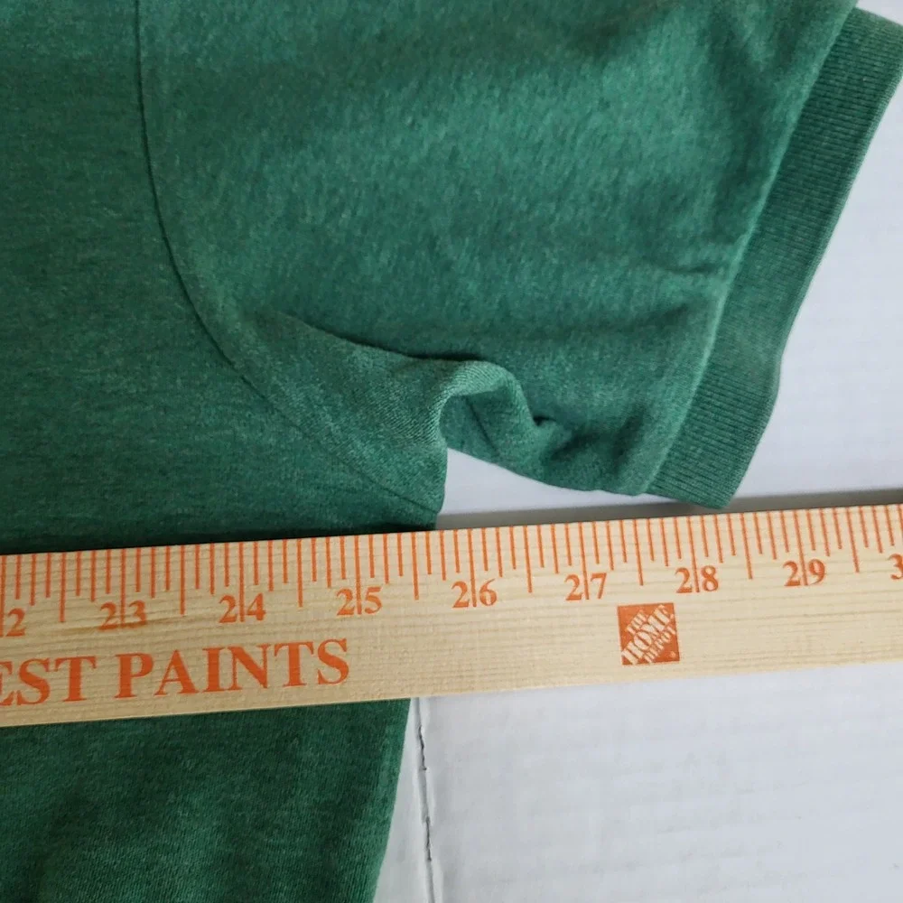 Mens Polo Ralph‎ Lauren Mens XL Green Heathered Cotton Short Sleeve Polo Shirt